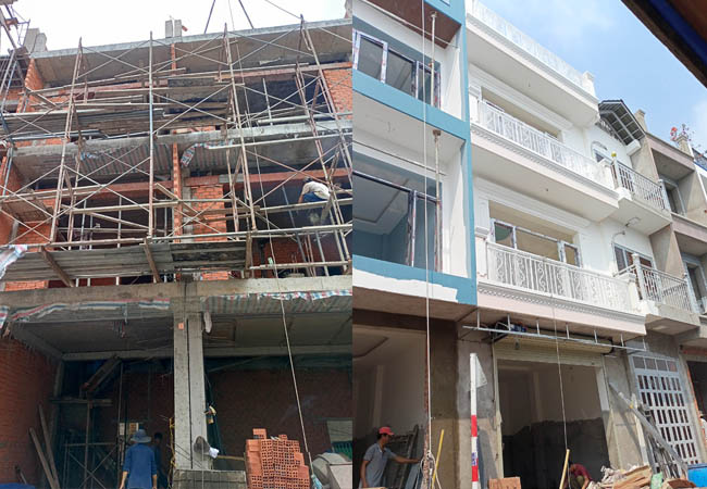 Xây dựng trọn gói Bình Tân – Chị Duyên